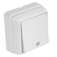 BRON S/Ü IŞIKLI ANAHTAR (220V) BEYAZ 1